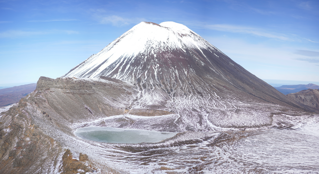 紐西蘭山遊記🇳🇿Tongariro Alpine Crossing （Winter)